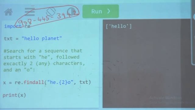 Python - Regular Expression смотреть онлайн