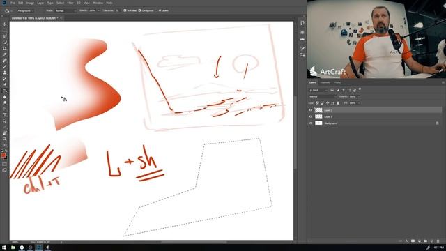Урок по фотошоп для начинающих. Графический планшет | 25 минут ТОП-инструментов для художника смотреть онлайн