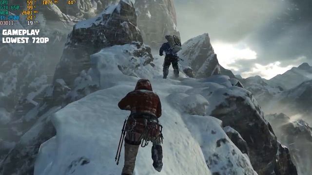 RISE OF THE TOMB RAIDER | i5 2500 + GTX 650 1gb | high (costum) & lowest 720p смотреть онлайн