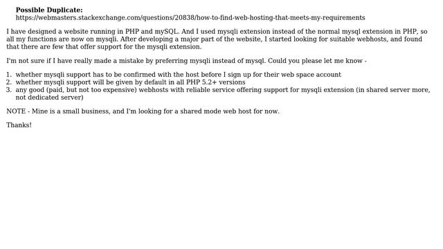 Webmasters: How do I choose a web host with support for mysqli extension in PHP? (2 Solutions!!) смотреть онлайн