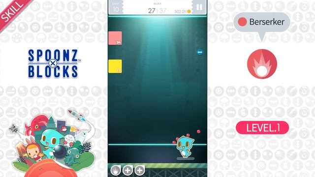 SPOONZ x BLOCKS Skill - Berserker смотреть онлайн