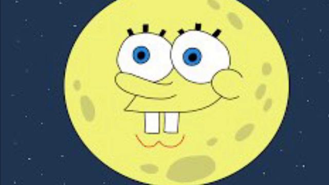 SpongeBob sings talking to the moon смотреть онлайн