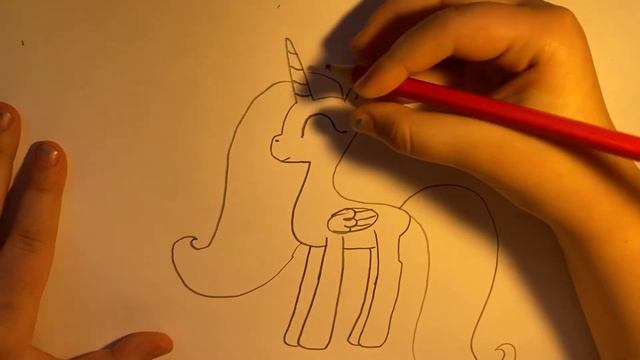 Рисуем пони My Little Pony #рисуемпони#рисую#mylittlepony