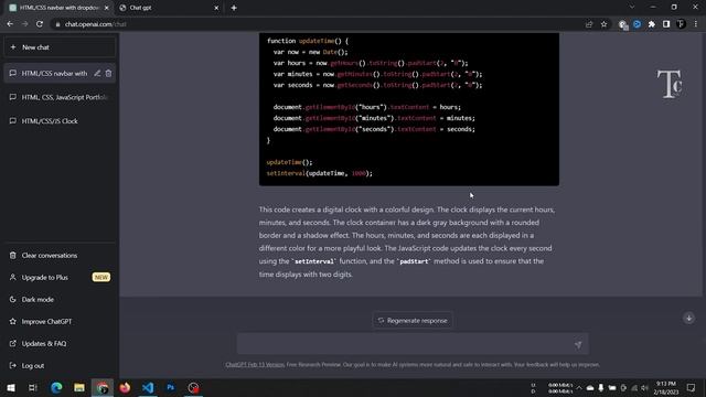 Chat GPT makes a Website in 5 minutes using HTML CSS & Javascript смотреть онлайн