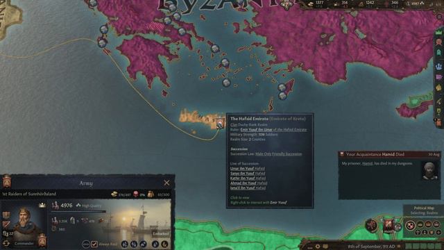 Crusader Kings 3 - North Sea Empire - The sack of Rome #3 смотреть онлайн