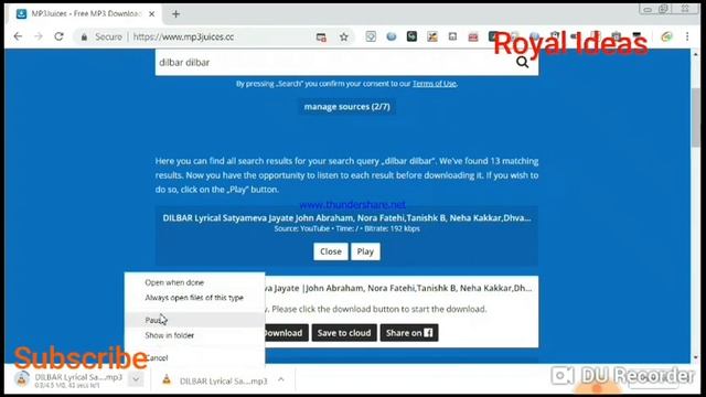 How to download the mp3 song on PC or Mobile | PART 1 | MP3 गाना कैसे डाउनलोड करे ? | By Royal Idea смотреть онлайн