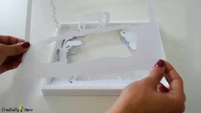 How To Create A 3D Paper Cut Light Box | DIY Project смотреть онлайн