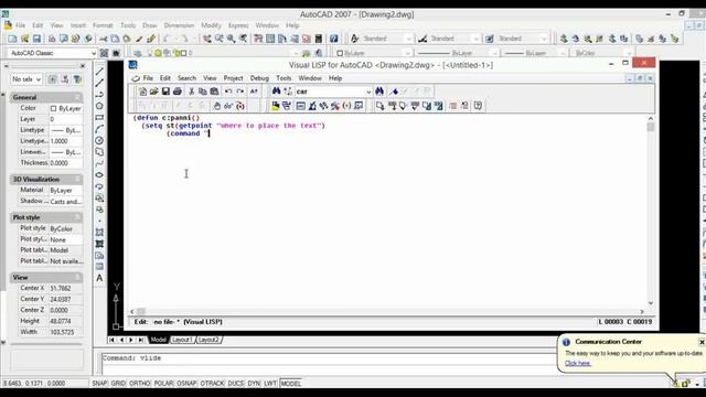 How to Create Your own command in AutoCAD in Tamil смотреть онлайн