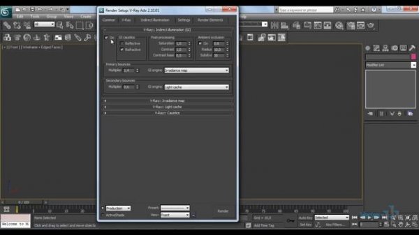 Настройка рендера в 3d max [Vray]