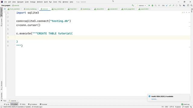 SQLite databases with python | Create a table | Tutorial 1 смотреть онлайн