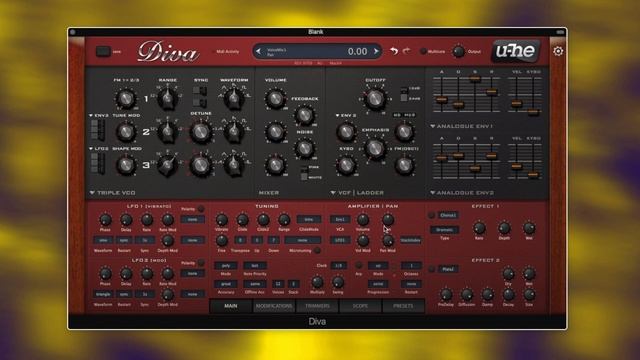 Creating A Patch In U-he Diva - Analog-Style Pad смотреть онлайн