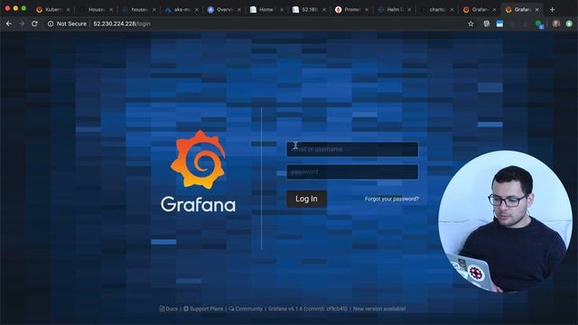 Installing Grafana in Kubernetes (5/5) смотреть онлайн