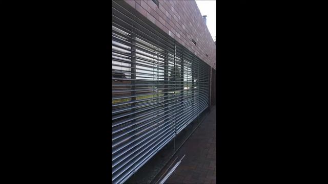 Наружные жалюзи Рафшторы С 80 Поворот ламелей синхронный смотреть онлайн