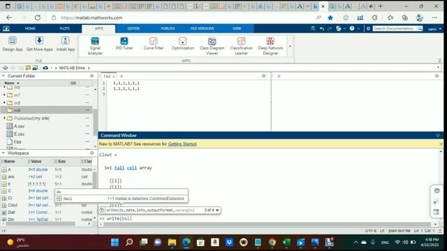 import a matrix into the Matlab "Deep Network Designer" tool box смотреть онлайн