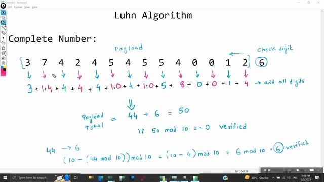 Luhn Algorithm | Modulus 10 or Mod 10 Algorithm | Credit Card Number validation Algorithm смотреть онлайн