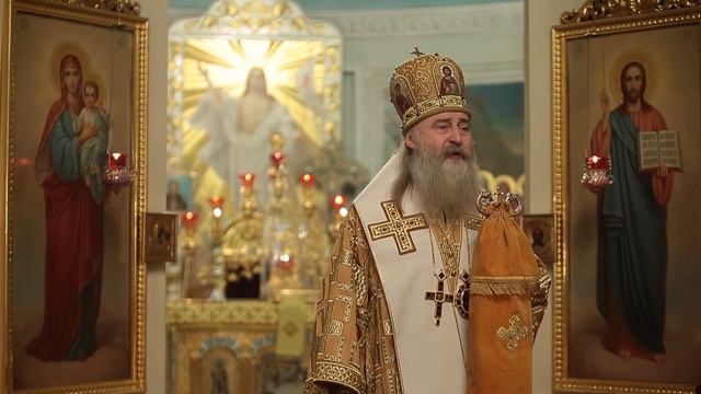 Проповедь архиепископа Каширского Феогноста в Даниловом ставропигиальном мужском монастыре 28.01.20 смотреть онлайн