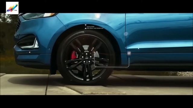 2019 Ford Edge ST Driving Scenes смотреть онлайн