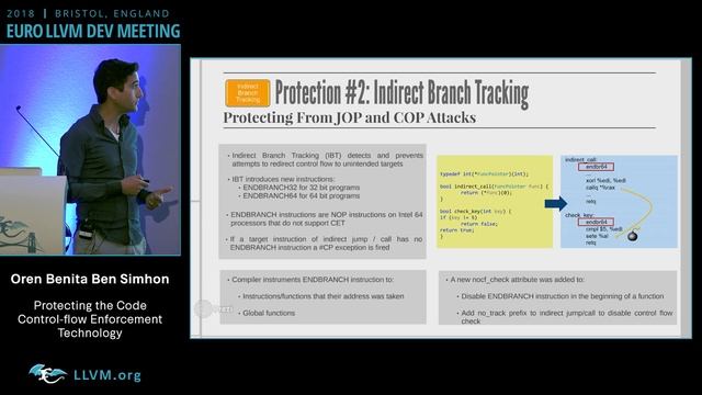 2018 EuroLLVM Developers’ Meeting: O. Benita Ben Simhon “Protecting the code ...” смотреть онлайн