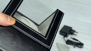 Шкатулка для часов с автоподзаводом - что умеет самый дешевый виндер - быстрая распаковка