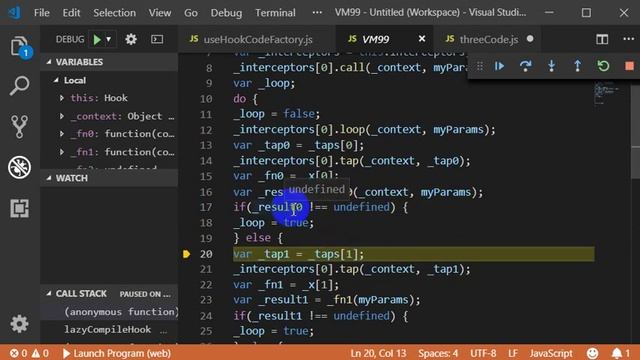 2.0源码分析 webpack HookCodeFactory类callTapLooping смотреть онлайн
