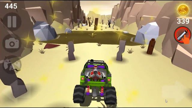 Дима с мамой играет в гонки без тормозов Faily Brakes смотреть онлайн