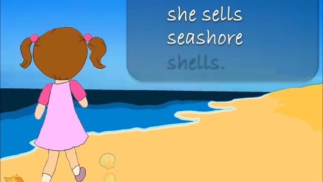 She Sells Seashells by the Seashore | Tongue Twisters смотреть онлайн