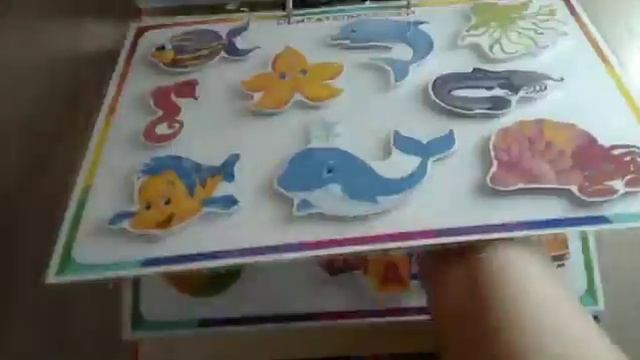 Развивающие альбомы игр на липучках смотреть онлайн
