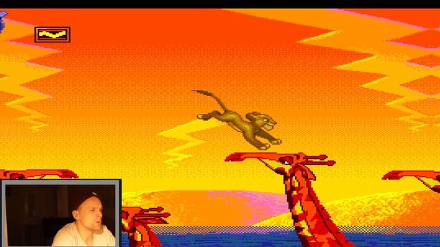 КОРОЛЬ ЛЕВ НА СЕГЕ! Старые игры. Прохождение. Эмулятор Сеги. SEGA GENESIS смотреть онлайн