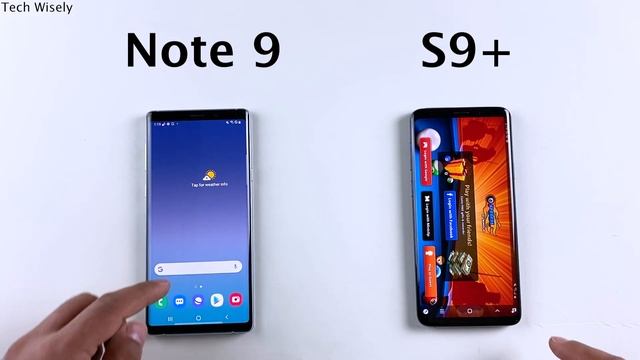 SAMSUNG Note 9 vs S9 Plus - SPEED TEST in 2021 смотреть онлайн