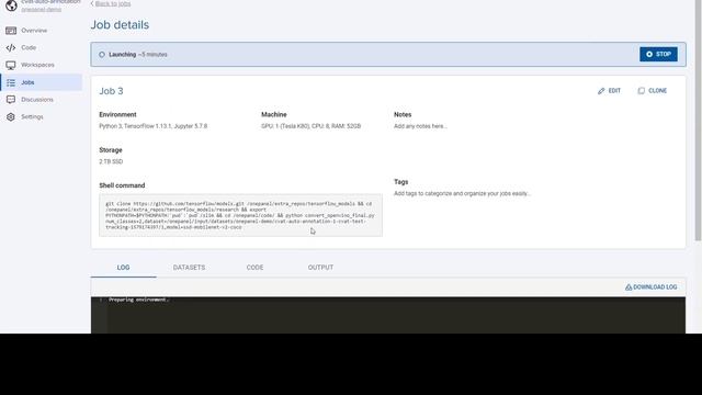 CVAT 0.5.4 - Auto Annotation Using Your Own Custom Models