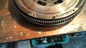 Тигуан, сравнение нового и старого двухмассового маховика