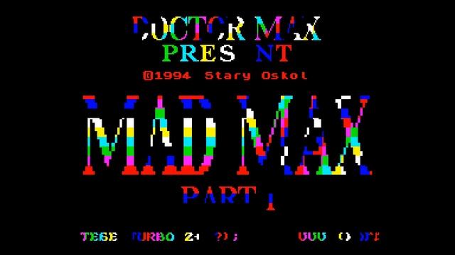 Mad Max Part 1 - Doctor Max [#zx spectrum AY Music Demo] смотреть онлайн