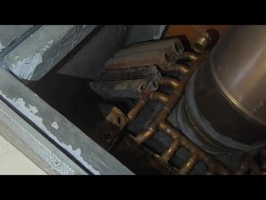 Теплообменник для нагрева воды камином