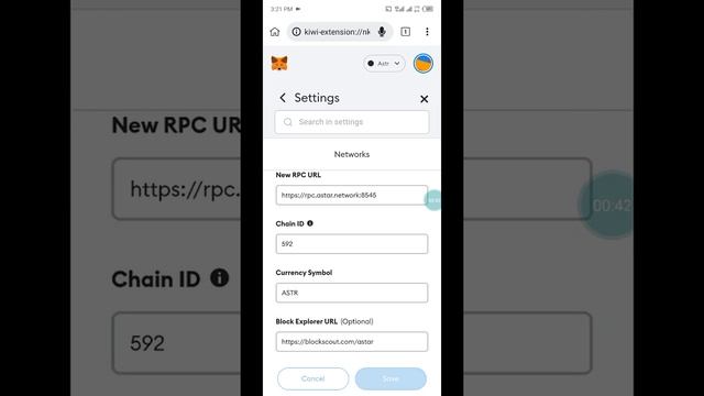 How to add Astar Network Rpc in Metamask #Arthswap смотреть онлайн