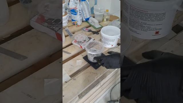 затирка швов. эпоксидная затирка. #укладкакерамогранита #укладкаплитки смотреть онлайн