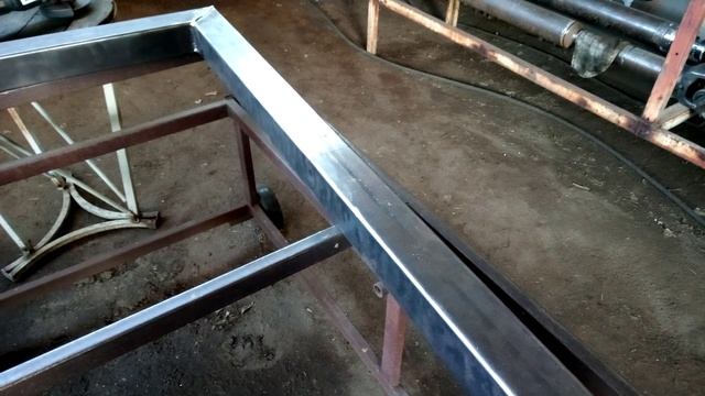 Передвижная таль. Изготовление рамы. Обзор. смотреть онлайн
