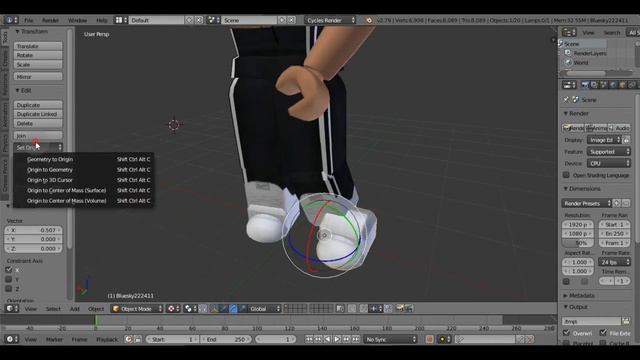 How to make a GFX [Easy] | +Edit face|| Blender 2.79|| ROBLOX 2020 смотреть онлайн