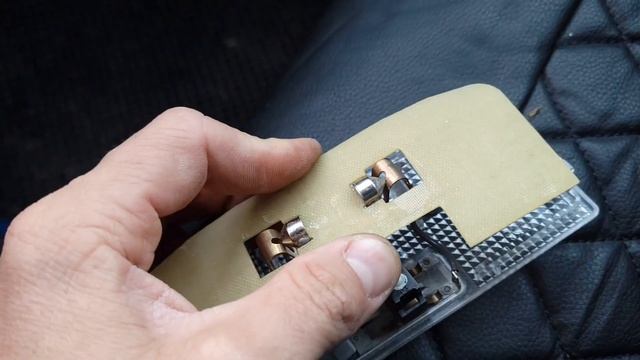 Светодиодная плата подсветки в плафон салона ГрантаКалинаПриора