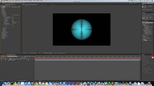 After Effects Tutorial : Trapcode Form Audio React and Optical Flares (Audio Visualization) смотреть онлайн