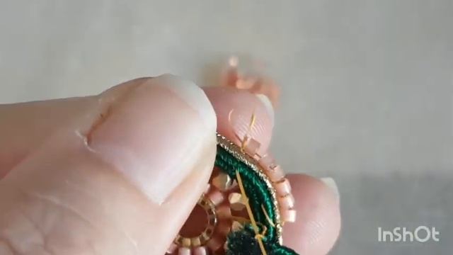 TUTORIAL orecchini Soutache earrings - perline - orecchini PEACH смотреть онлайн