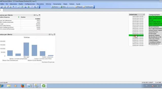 Prueba Qlikview + Sql Server 2008 R2 смотреть онлайн