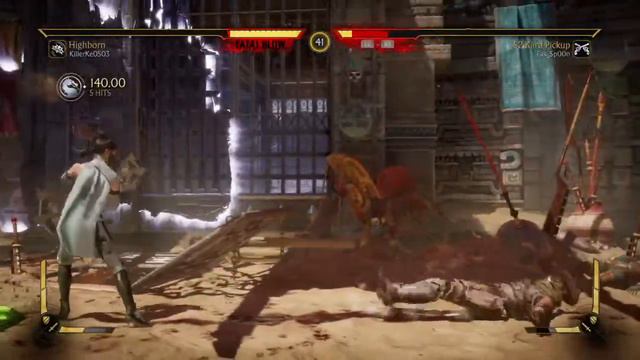 Mortal Kombat 11 Kitana training смотреть онлайн