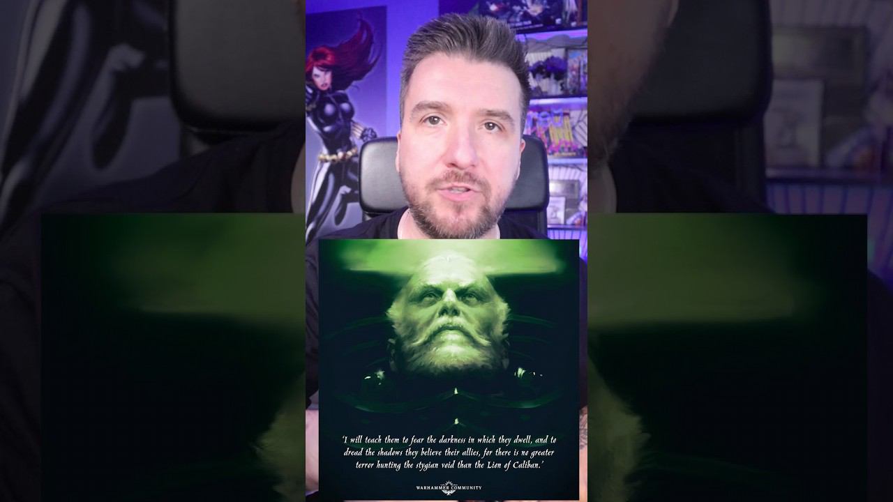 Почему Лев Эль Джонсон такой старый. #warhammer40000 #hobsplay #вархаммер смотреть онлайн