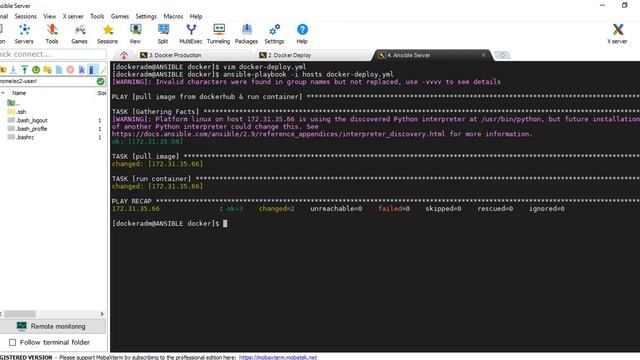 14 CICD DevOps Project 3 Pull and Push Docker image with Ansible Playbook смотреть онлайн