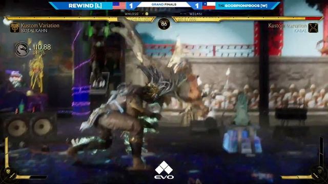 Mortal Kombat 11 Ultimate: Rewind vs T7G Scorpionprocs - Grand Finals - EVO 2022 смотреть онлайн