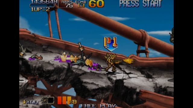 Metal Slug 6 - Metal Slug Anthology - Full Game , PSP, Longplay, 4K HD - No Commentary ? смотреть онлайн