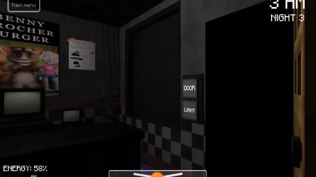 играем в 5 ночей с БЕНОМ прошли 3 и 4 ночь