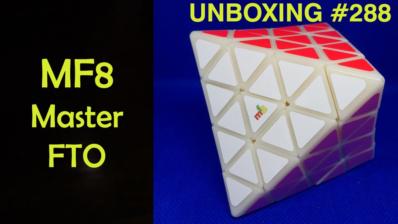 Unboxing №288 MF8 Master FTO | FTO 4x4 | Face Turning Octahedron. Обзор смотреть онлайн