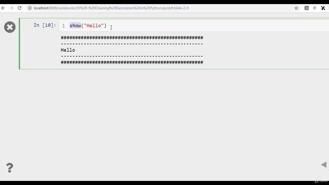 A milestone for any serious python programmer Lecture 5 05 Python Chaining Decorators Decorato смотреть онлайн
