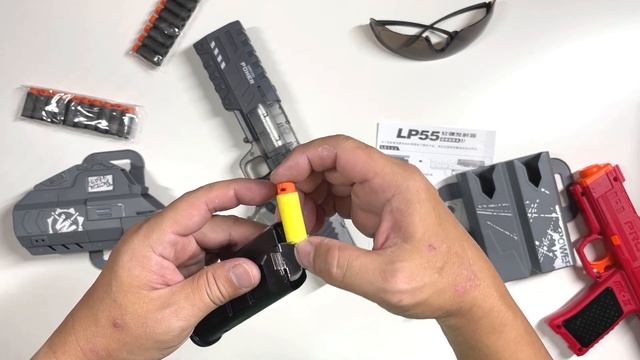 Review - LP55 Mag Fed Short Dart Blaster смотреть онлайн